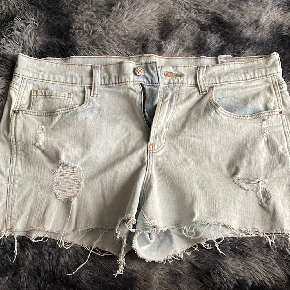 Old Navy Distressed Jean Shorts